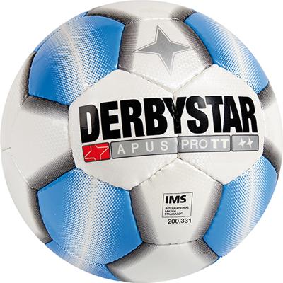 Derbystar Voetbal Apus Pro TT wit/blauw Derbystar Voetbal Apus Pro TT wit/blauw