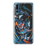 Black Unicorn: Huawei P20 Pro Transparant Hoesje - thumbnail