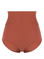 ERES bas de bikini Gredin à taille haute - Marron - thumbnail