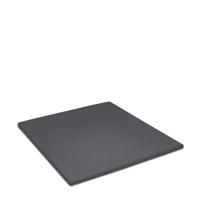 Damai Katoen (biologisch) Damai topper organic satijn 180x220 (96) anthracite (tot 15 cm) Grijs