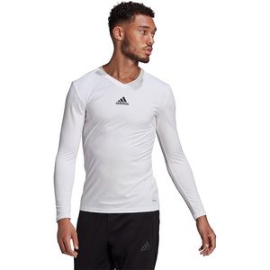 adidas Team Base Shirt - Bescherming en braces - Thermo kleding - White - maat XS