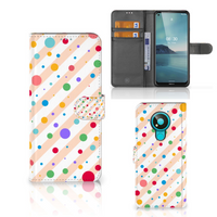 Nokia 3.4 Telefoon Hoesje Dots - thumbnail