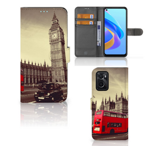 OPPO A76 | A96 Flip Cover Londen