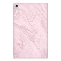 Lenovo Tab M10 Plus (3e generatie) Tablet Back Cover Marble Pink - Origineel Cadeau Vriendin