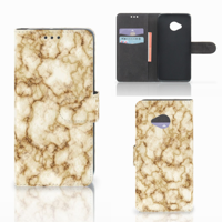 HTC U11 Life Bookcase Marmer Goud