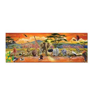 Grote puzzel met safari afbeelding   -