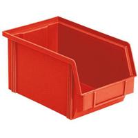 974176 Zichtbak Geschikt voor levensmiddelen (b x h x d) 145 x 125 x 230 mm Rood 27 stuk(s)
