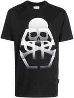 Philipp Plein t-shirt à imprimé SS Skull & Bones - Noir