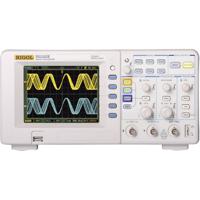 Rigol DS1102E Digitale oscilloscoop 100 MHz 2-kanaals 500 MSa/s 512 kpts 8 Bit Digitaal geheugen (DSO) 1 stuk(s)