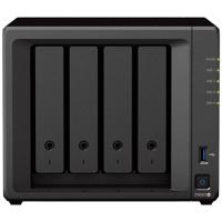 Synology DiskStation DS923+ NAS-serverbehuizing 0 GB 4 Bay 2x USB 3.2 Gen 1 hub (USB 3.0), Aan/uit-schakelaar, eSATA-aansluiting, RAID-geschikt, 2x M.2 slot