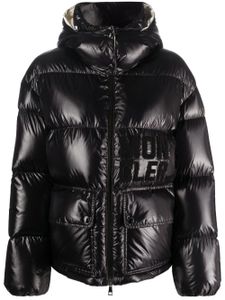 Moncler logo-appliqué padded jacket - Noir