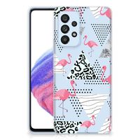 Samsung Galaxy A53 5G TPU Hoesje Flamingo Triangle