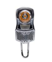 Simson koplamp Clearly led 7 lux batterij zwart