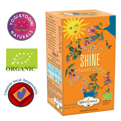 Shoti Maa zoete Chai BIO - 38.4 - Biologisch (6 stuks) - M Shoti Maa zoete Chai BIO - 38.4 - Biologisch (6 stuks) - M