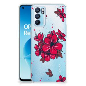 OPPO Reno 6 5G TPU Case Blossom Red