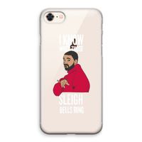 Sleigh Bells Ring: iPhone 8 Transparant Hoesje - thumbnail