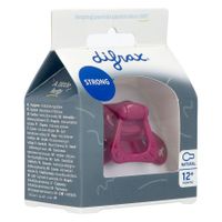 Difrax Fopspeen Natural +12m Uni Wildberry - thumbnail