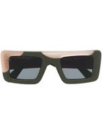 Off-White Eyewear lunettes de soleil Seattle à monture rectangulaire - Vert - thumbnail