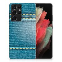 Samsung Galaxy S21 Ultra Silicone Back Cover Jeans