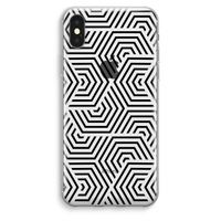 Magic pattern: iPhone XS Max Transparant Hoesje - thumbnail