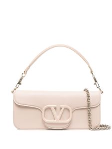 Valentino Garavani sac porté épaule à détail VLogo - Rose