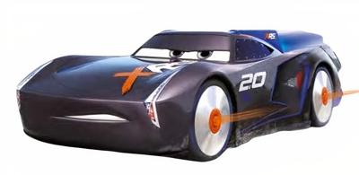 Carrera racebaanauto Go!!! Disney Pixar Cars Jacson Storm Carrera racebaanauto Go!!! Disney Pixar Cars Jacson Storm