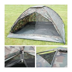 4-persoons leger camouflage kampeer tent   -