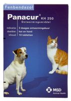 PANACUR HOND/KAT 250 MG 10 TABLET - thumbnail