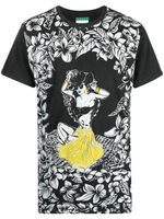 Moschino Pre-Owned t-shirt imprimé (années 1990) - Noir