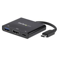 StarTech.com USB-C naar HDMI-adapter - 4K 30Hz - Thunderbolt 3 compatibel - met voeding (USB PD) - USB C Adapter Converter (CDP2HDUACP)