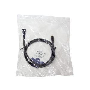 LogiLink USB-kabel USB 2.0 USB-micro-B stekker, USB-micro-B bus 1.00 m Zwart CU0121