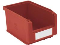 383985 Zichtbak Geschikt voor levensmiddelen (b x h x d) 150 x 125 x 230 mm Rood 20 stuk(s)