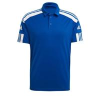 adidas Heren Squadra 21 Polo Shirt, Royal Blue/White, S