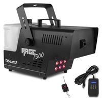 Beamz Rage 1500LED rookmachine met RGB licht & draadloze afstandsbediening - thumbnail