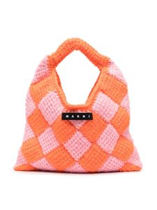 Marni Kids petit sac à main Market Diamond - Rose