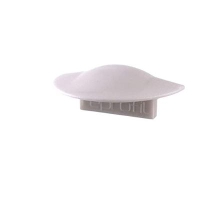 Reprofiel eindkap F-ET-01-08, 2 stuks, 23 mm, grijs 978581