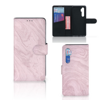 Xiaomi Mi Note 10 Lite Bookcase Marble Pink - Origineel Cadeau Vriendin - thumbnail