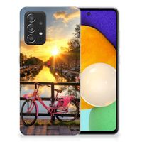 Samsung Galaxy A52 (5G/4G) Siliconen Back Cover Amsterdamse Grachten - thumbnail