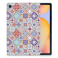 Samsung Galaxy Tab S6 Lite | S6 Lite (2022) Tablet Back Cover Tiles Color - thumbnail