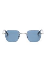 Montblanc lunettes de soleil à monture carrée - Bleu - thumbnail