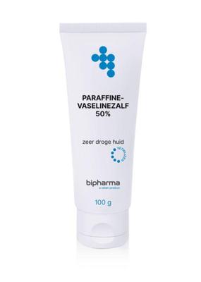 Bipharma Parafine-vaselinezalf 50% losse tube Bipharma Parafine-vaselinezalf 50% losse tube