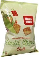 Lentil linzen chips chilli bio - thumbnail