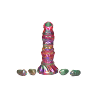 XR Brands Larva - Silicone Ovipositor Dildo with Eggs