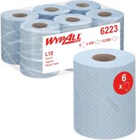 Kimberly-Clark Professional poetspapier Wypall Reach, blauw, pak van 6 rollen