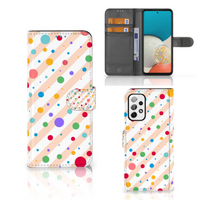 Samsung Galaxy A73 5G Telefoon Hoesje Dots - thumbnail