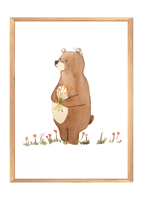 Poster - Beer Met Bloemen - thumbnail