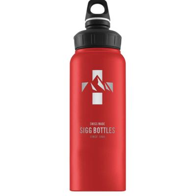 Sigg Waterfles Wmb Mountain Touch 1 Liter Rood