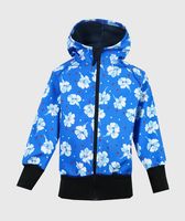 Waterproof Softshell Hoodie Carnation Flowers