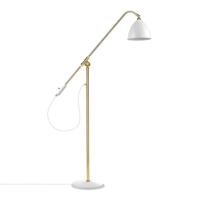 Gubi Bestlite BL4 Vloerlamp Wit Messing