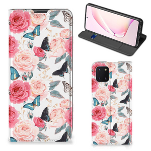 Samsung Galaxy Note 10 Lite Smart Cover Butterfly Roses